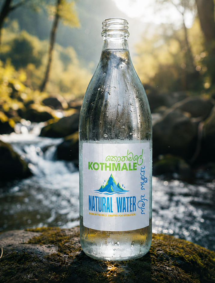Premium glass bottle
